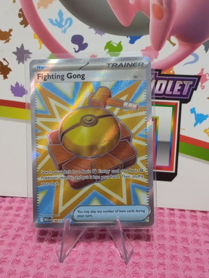 Pokemon Fighting Gong (MEG 168) card