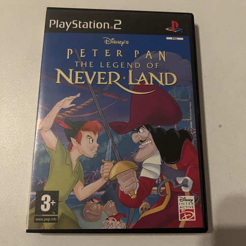 Peter Pan PlayStation 2 case and manual like new without cd