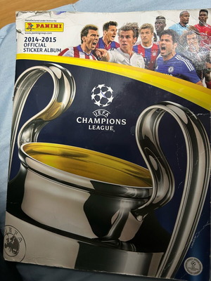 Champions League 2014-2015 άλμπουμ αυτοκόλλητων μεταχειρισμένο