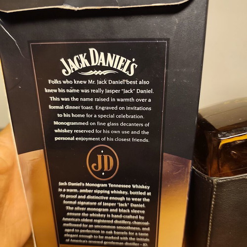Jack Daniel's Monogram Tennessee Whiskey new, limited edition