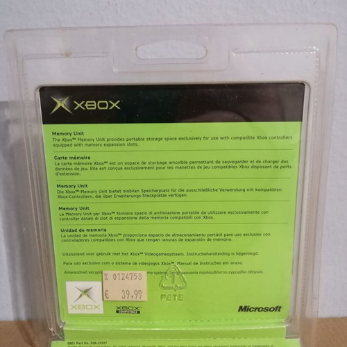 Xbox Official Memory Unit