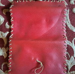 Leather tobacco pouch