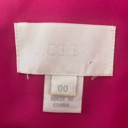 J.Crew pink silk asymmetric dress like new, size 00