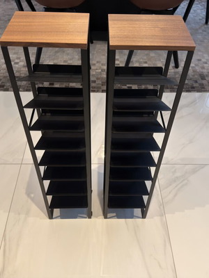 Yamazaki wine racks set of 2 for 32 bottles like new