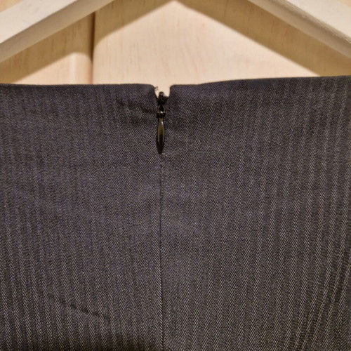 Sisley dark gray dress with short sleeves used, size XS