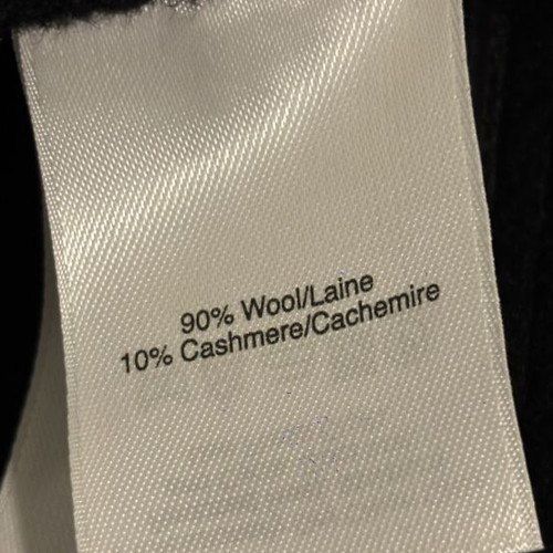 DKNY Wool Blazer Large New Black