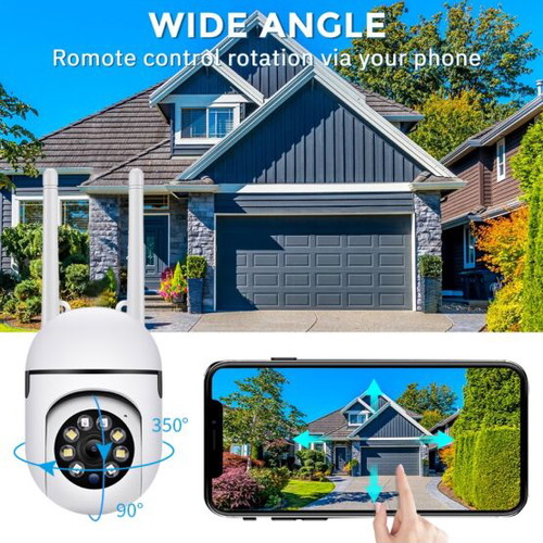 WiFi camera outdoor rotating new with audio and motion detector
