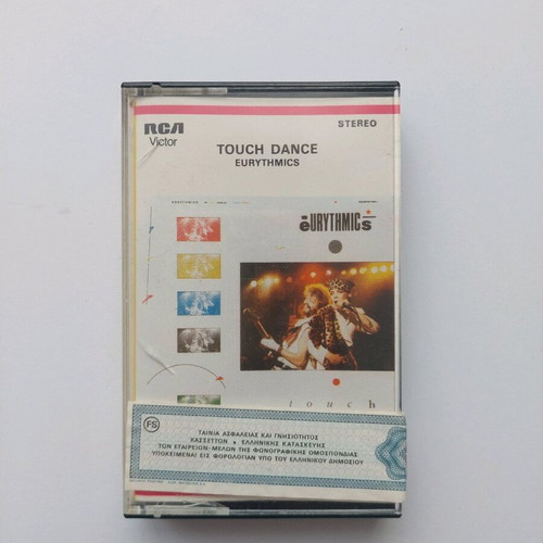 Eurythmics Touch Dance 1984 Audio Cassette like new