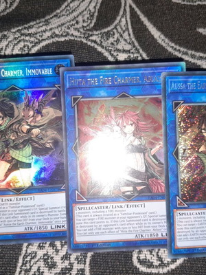 Charmers Yu-Gi-Oh! cards new, secret ultra super rarity