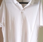 Polo shirt H&M large white like new, 100% cotton