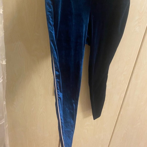 Velvet leggings Shein blue like new size XXXL