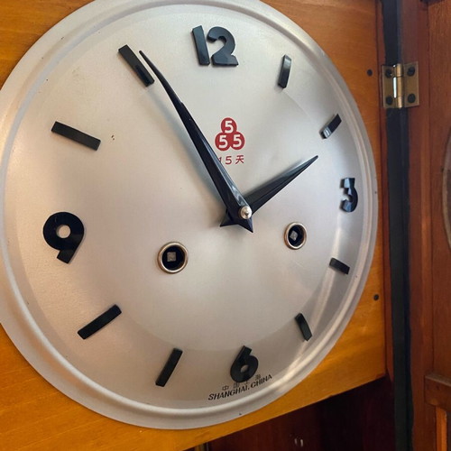 Wall clock wind-up 70’s used, Shanghai