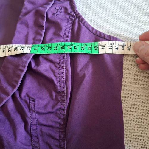 Edc by Esprit purple cotton vest, size Large
