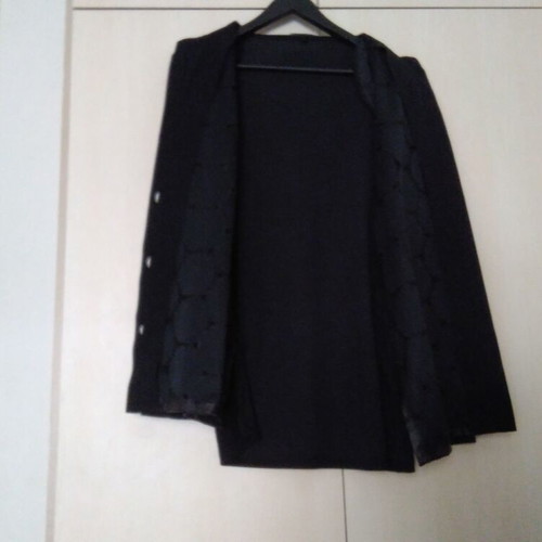 Perla women's set with jacket shirt and pants 1997, new, black