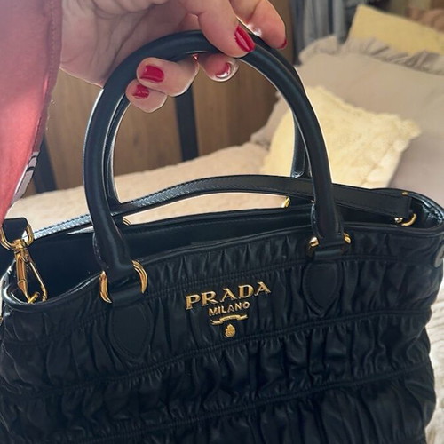 Τσάντα Prada χιαστί μαύρη καινούργια