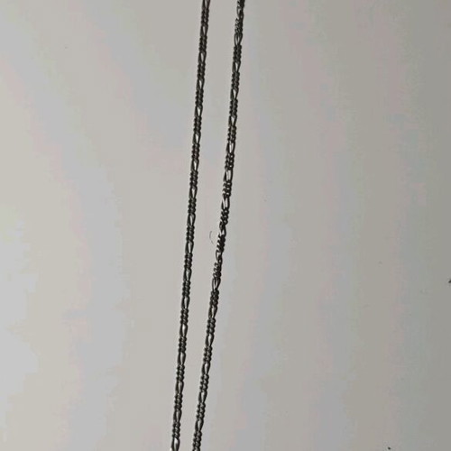 Silver 925 chain with double-sided cross vintage, like new