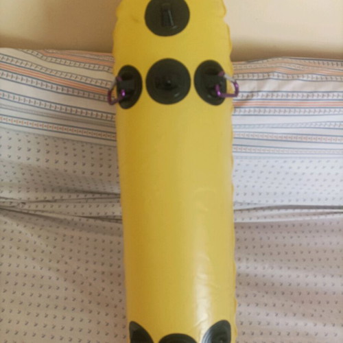 Inflatable fishing marker buoy like new