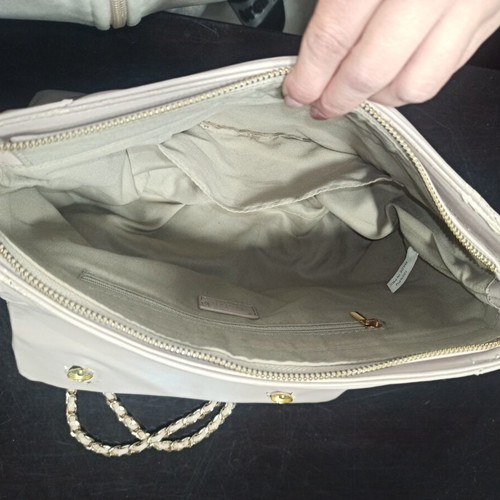 Nolah shoulder bag used, large capacity beige mocha