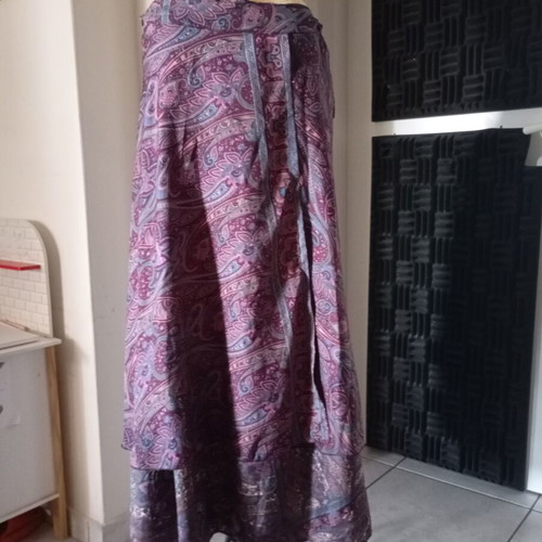 Access vintage women's skirt, one size, purple