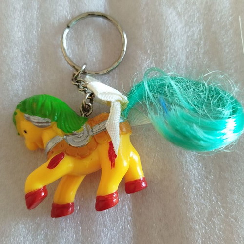 Vintage pony keychain new