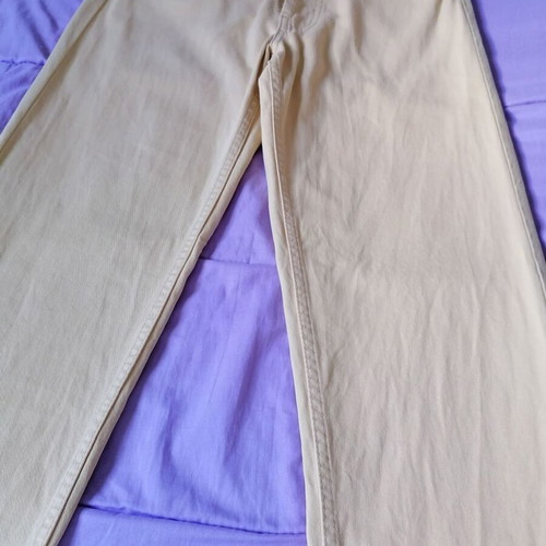 Levi's 501 men's vintage jeans W30L34 like new, light yellow