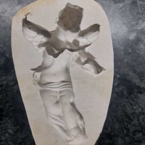 Handmade silicone molds used, petals and angels