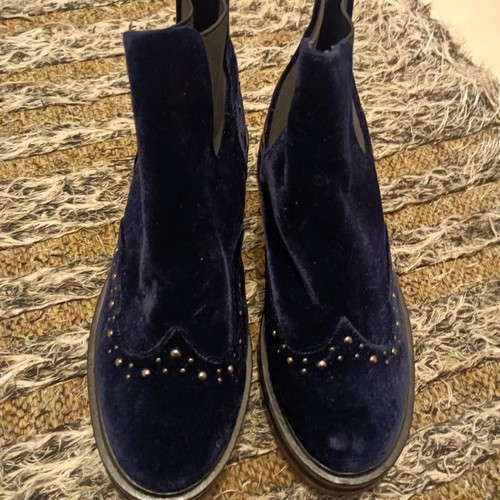 Pinko booties used, size 40, blue