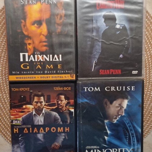 Sean Penn and Tom Cruise DVD set like new, action and adventure