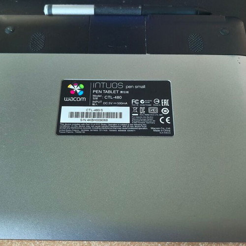 Wacom Intuos pen small CTL-480 used tablet