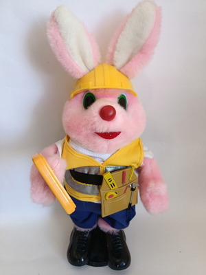 Vintage Duracell Bunny electrician 35 cm like new