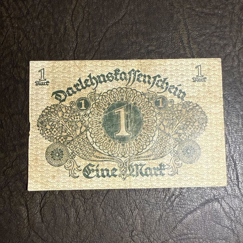 German 1 Mark Darlehnskassenschein banknote new