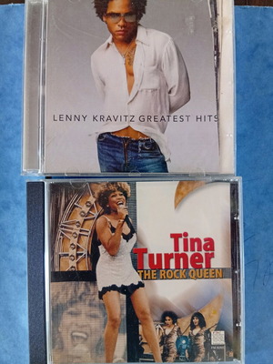 Tina Turner and Lenny Kravitz CD like new, rock