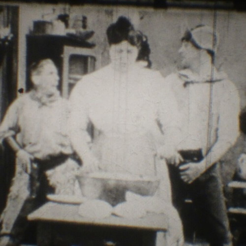 Super 8mm silent film Alkali Ike's Auto used, 1911 comedy