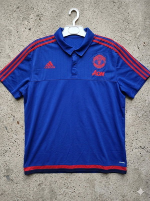 Manchester United 2015-16 Adidas polo shirt like new, size 2XL