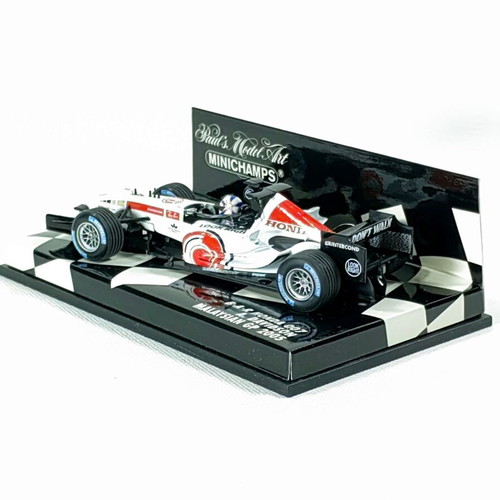 Minichamps B-A-R Honda 007 Malaysian GP 2005 1:43 scale model