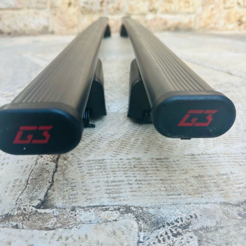 G3 Aluminum Roof Bars Set with Feet and Lock for Mini Cooper Countryman