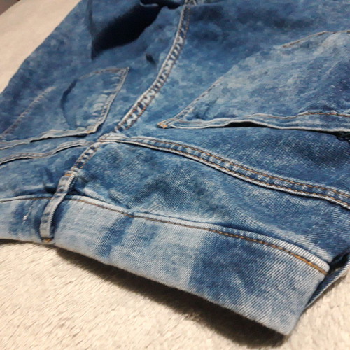 Pull & Bear Women's Blue Faded Leggings Medium like new