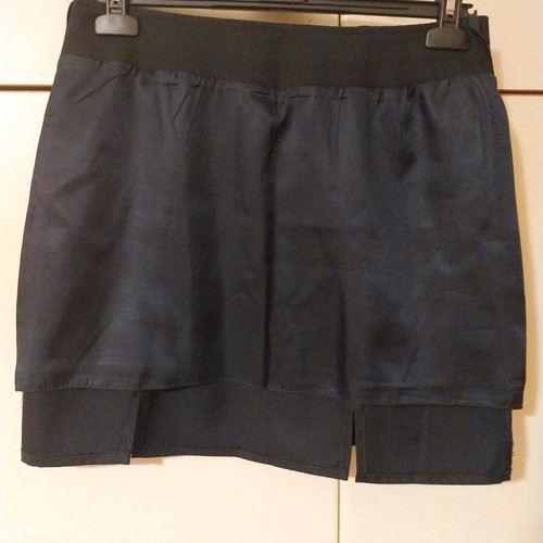 Cloud mini skirt dark blue like new, gabardine fabric
