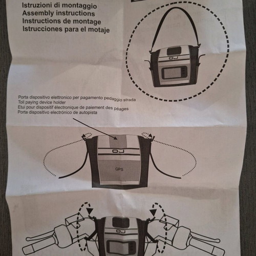 OJ motorcycle bag for GPS new unused