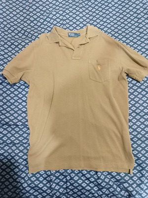 Polo Ralph Lauren Men's Classic Fit Polo Shirt Medium like new beige