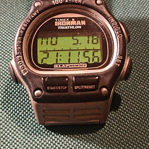 Timex Ironman Triathlon 1997 Model 746 vintage men's watch like new