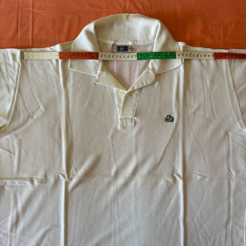 Dur white cotton men's shirt like new, size 5XL