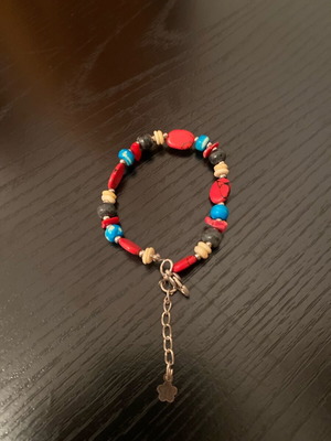 Handmade bracelet from semi-precious stones like new