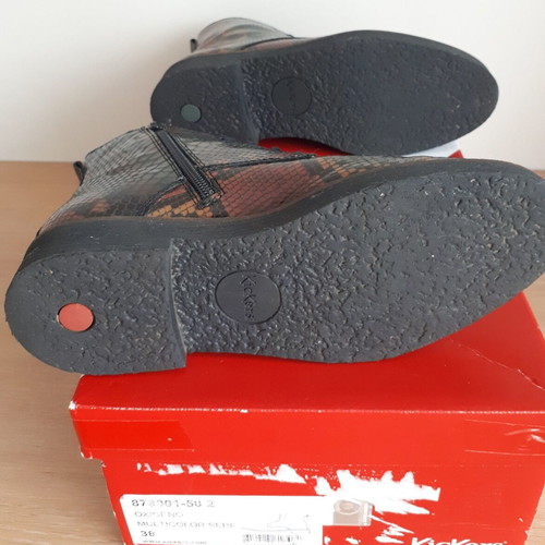 Kickers Oxigeno boots like new, size 38, multicolor