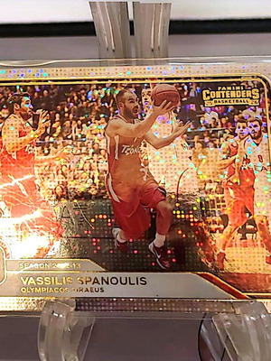 Vassilis Spanoulis Suite Shots #6 2025-26 Panini Euroleague Contenders card new