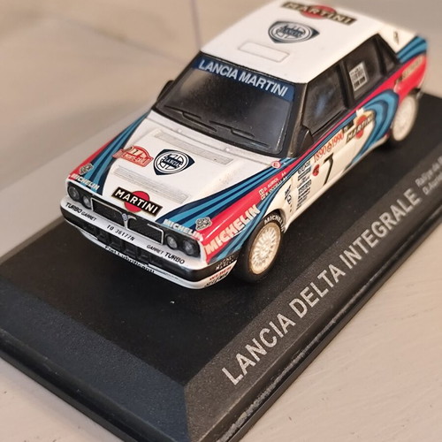Lancia Integrale Rally Monte Carlo 1990 model car 1/43 scale