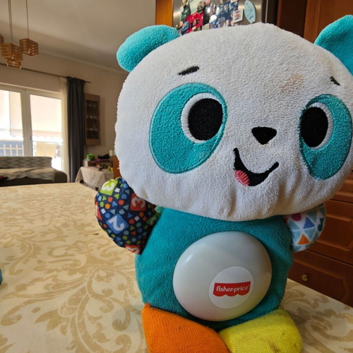 Fisher Price Linkimals Panda Plush Musical Toy for 9+ Months like new