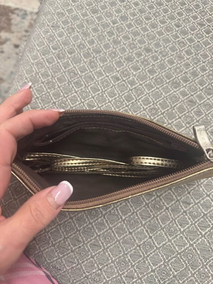 Handbag used, gold