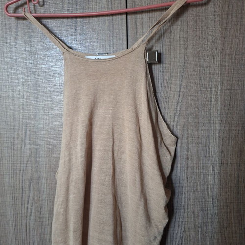 Zara beige tank top medium like new
