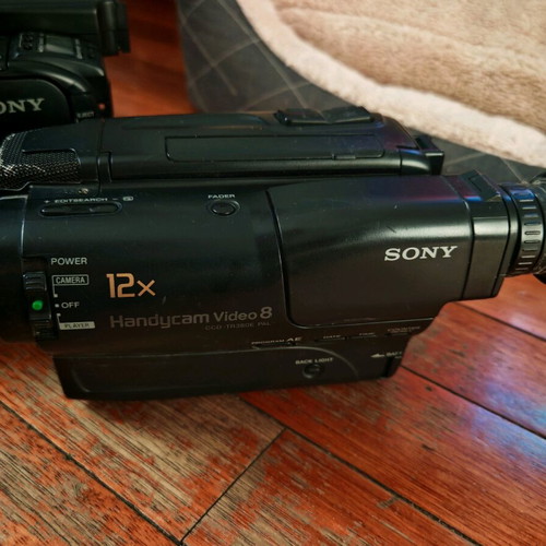 Old camcorders for parts or repair, pack of 5